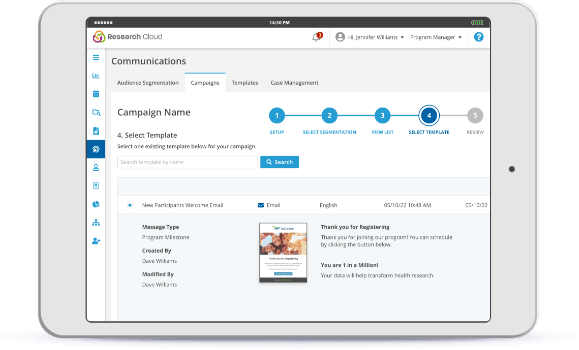 Campaign communications